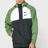 Nike Sportswear Swoosh Green Hooded Jacket