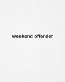 Weekend Offender Levin Graphic T-Shirt White