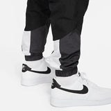 Nike Sportswear Swoosh Woven Lined Sweatpants 'Black White'