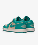Women's Air Jordan 1 Low "Tropical Teal" - Green