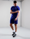 Weekend Offender Colo Polo Shirt New Electric/Silvertime