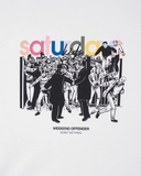 Weekend Offender Saturdays Kids Graphic T-Shirt White