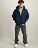 Lacoste puffer jacket with a hood