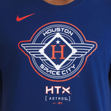 Men's Houston Astros Nike Navy 2025 City Connect Logo T-Shirt