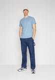 Hollister ICON CREW T-SHIRT - Basic T-shirt - LT BLUE