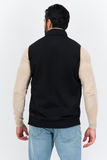 LYLE & SCOTT CHECK QUILT BACK FLEECE GILET