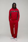 Boxy Man Sport Panelled Hooded Tracksuit