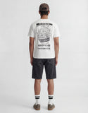 Jack & Jones oversized T-shirt with Ramen Club back print in white.