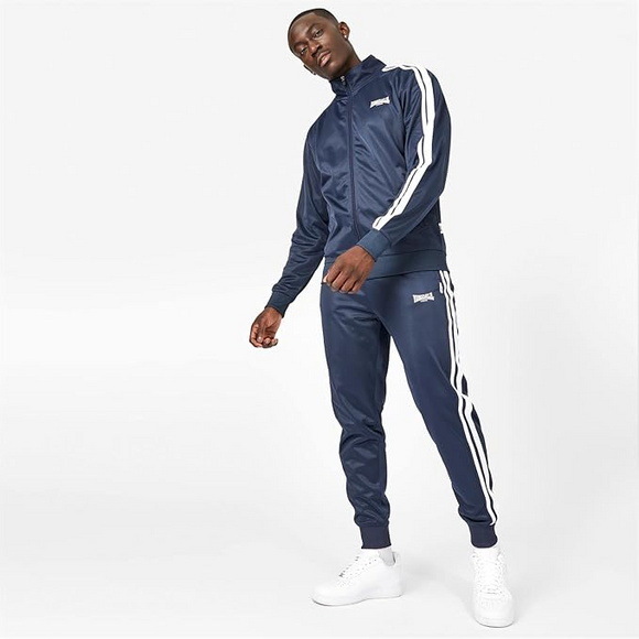 Lonsdale Men's 2 Stripe ensemble  navy