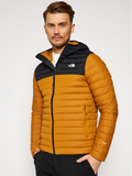 The North Face Stretch Down Jacket Yellow Slim Fit