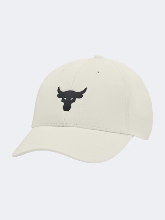 UA Under Armour Project Rock cap White, Adjustable