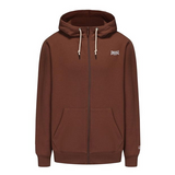 Lonsdale Men's LOGO BROWN TOP WITH ZIP