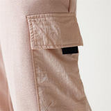 11 Degrees Woven Pocket Joggers - Putty Pink
