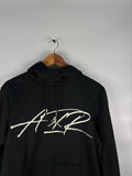 NIKE JORDAN AIR THERMA FLEECE PULLOVER HOODIE BLACK