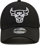 New Era 9Forty Cap NBA Essential Outline Chicago Bulls Black