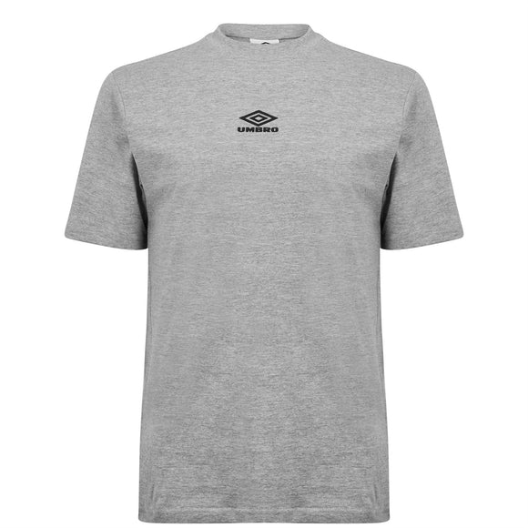 T-SHIRT UMBRO Core Raglan Tee GREY/BLACK