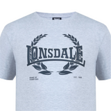 Lonsdale Mens Tee Shirt Regular Fit T-Shirt Crew Neck