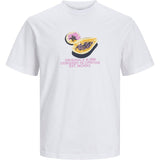 Jack and Jones Men's Regular Fit Printed Graphic T-Shirt