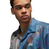 New Nike Air Jordan Flight Heritage Graphic Button Down Shirt