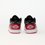 Air Jordan 1 Low White/ Black-Varsity Red-White