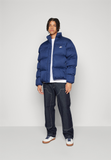 Nike Sportswear CLUB PUFFER - Winter jacket - midnight navy/white