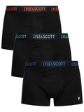 Lyle & Scott 3 Pack Barclay Trunks - Black (Multi)