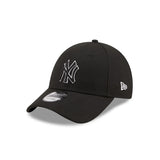 New York Yankees Pop Outline Black 9FORTY Cap
