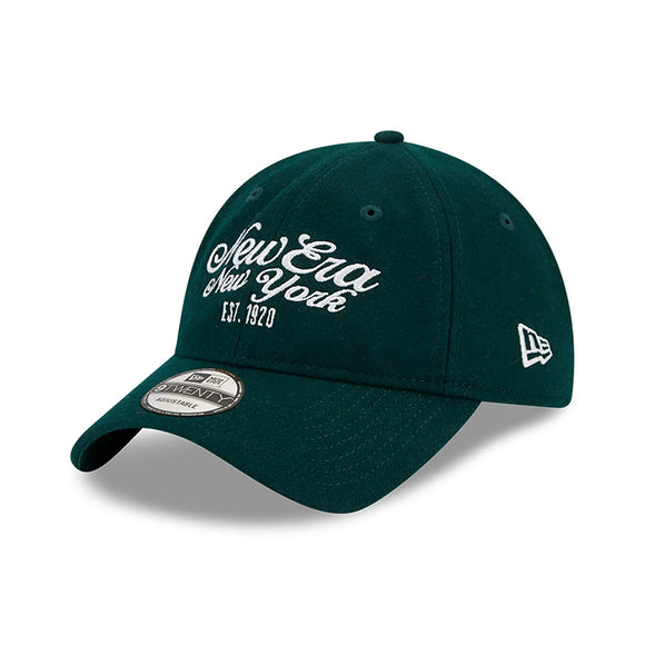 New Era Melton Dark Green 9TWENTY Adjustable Cap