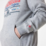 LA Dodgers MLB Team Graphic Grey Hoodie