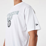 Team Script Brooklyn Nets Oversized T-Shirt