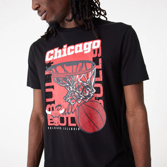 NBA Basketball Graphic Chicago Bulls T-Shirt