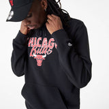 NEW ERA TEAM SCRIPT HOODY CHICAGO BULLS