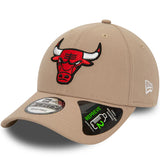 New Era Mens Chicago Bulls Repreve 9FORTY Cap - Brown