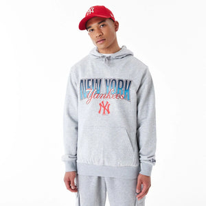 LA Dodgers MLB Team Graphic Grey Hoodie