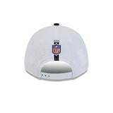 Las Vegas Raiders NFL Training 2024 White 9FORTY Stretch Snap Cap
