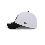 Las Vegas Raiders NFL Training 2024 White 9FORTY Stretch Snap Cap