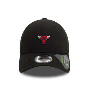 Chicago Bulls Repreve® Mini Logo Black 9FORTY Adjustable Cap SUSTAINABLE