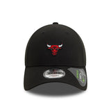 Chicago Bulls Repreve® Mini Logo Black 9FORTY Adjustable Cap SUSTAINABLE