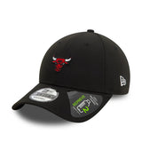 Chicago Bulls Repreve® Mini Logo Black 9FORTY Adjustable Cap SUSTAINABLE