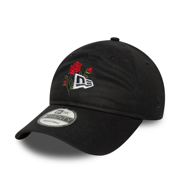 New Era Rose Icon Black 9TWENTY Adjustable Cap