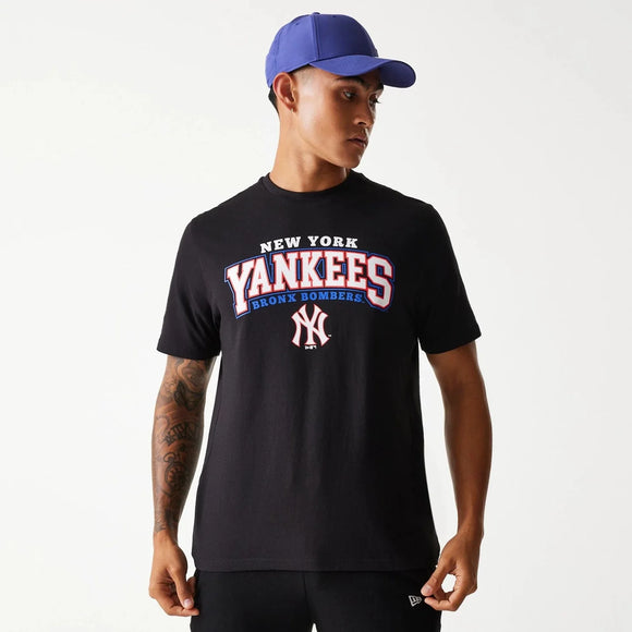 MLB Tricolour Logo New York Yankees T-Shirt