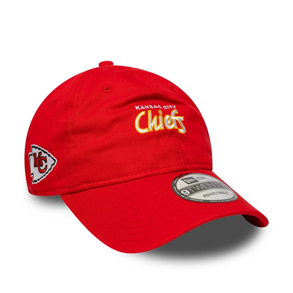 Kansas City Chiefs Washed Script 9TWENTY Adjustable