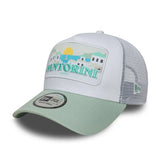 New Era Summer Santorini 9FORTY A-Frame Trucker Cap