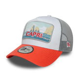 New Era Summer Capri 9FORTY A-Frame Trucker Cap