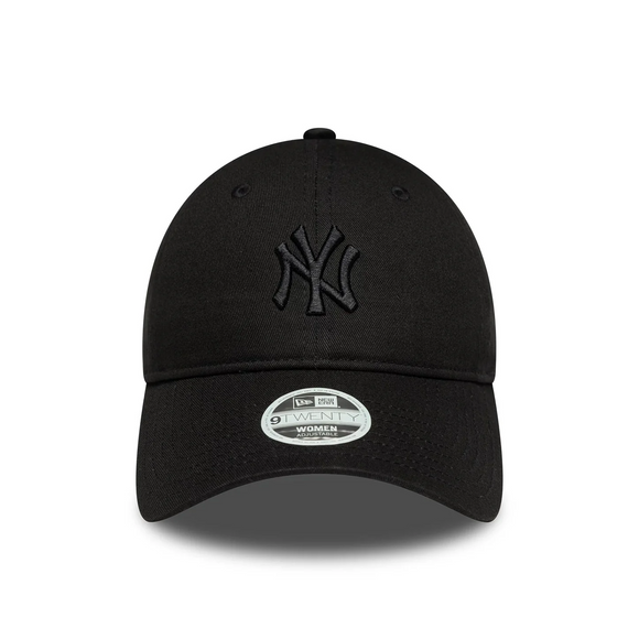 New York Yankees Womens Bow Back Black 9TWENTY Adjustable Cap
