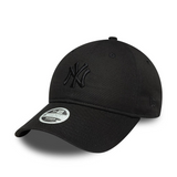 New York Yankees Womens Bow Back Black 9TWENTY Adjustable Cap