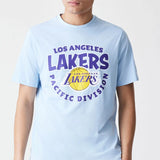 NBA Bubble Wordmark LA Lakers T-Shirt