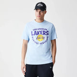 NBA Bubble Wordmark LA Lakers T-Shirt