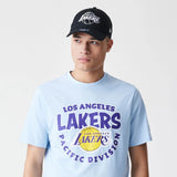 NBA Bubble Wordmark LA Lakers T-Shirt