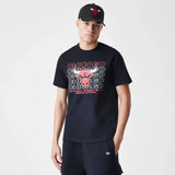 NBA Stack Wordmark Chicago Bulls T-Shirt
